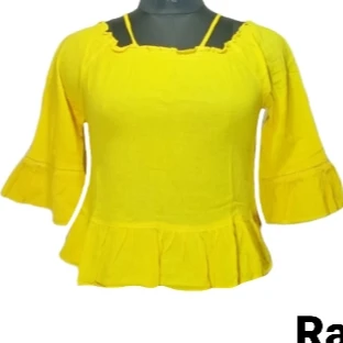 MODEL  rayon stylish top fashionable trendy item  in casual dress