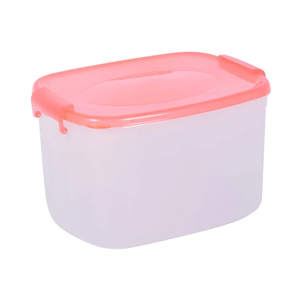 Multipurpose Space saving Useful Plastic Storage Box Storage Organizer Bin Box Container Basket With Lid W340 x D260 x H215 mm