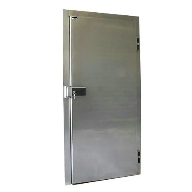 Buy Top Quality cold storages doors manufacture Industrial chiller room doors veg and fruit cold storages doors