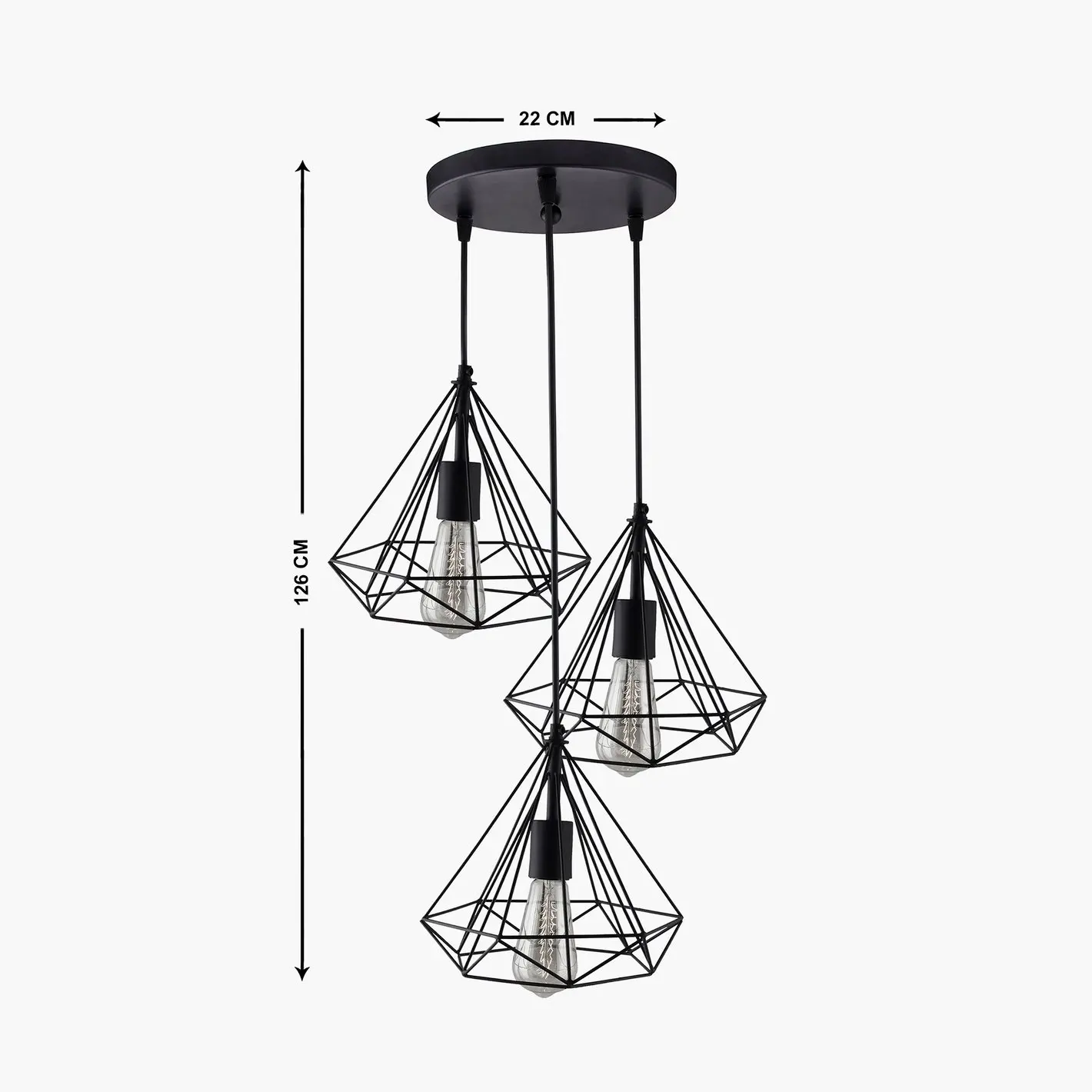 American Industrial Pendant Lights Kitchen Island Lamp Cafe Hanging Light Modern Lighting Fixtures Nordic Minimalist Lamp