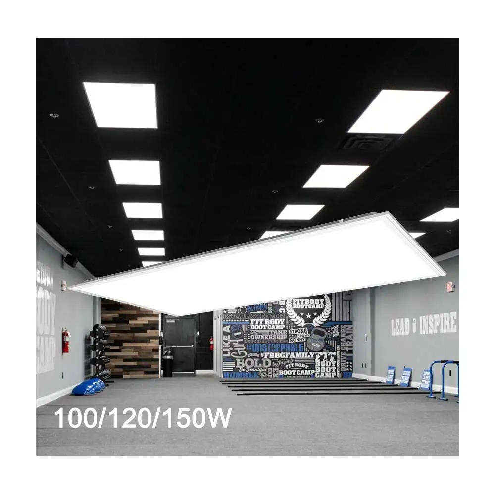 High-Power 100W/120W LED Flat Panel Light 1195*595mm Commercial Sensor APP Smart Control Lighting