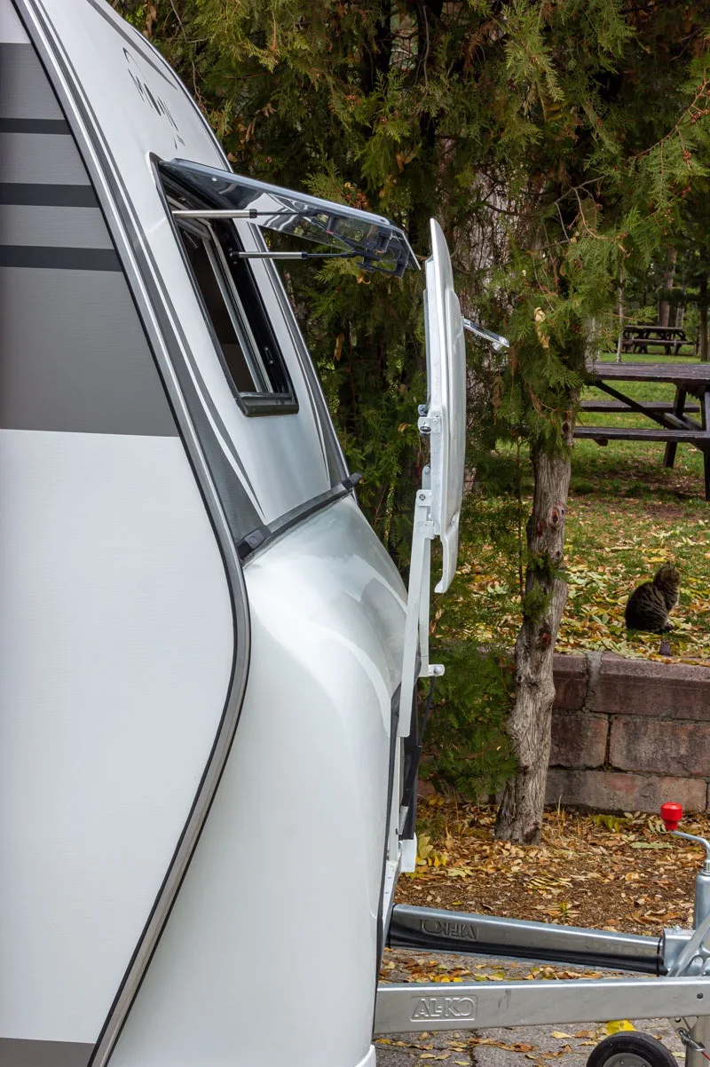 HUNTMENT EU STANDARD 640KG Galvanized Sheet RV Travel Trailer Camper and Caravan, 4-Person Travel Made In Turkey Wholesale OEM