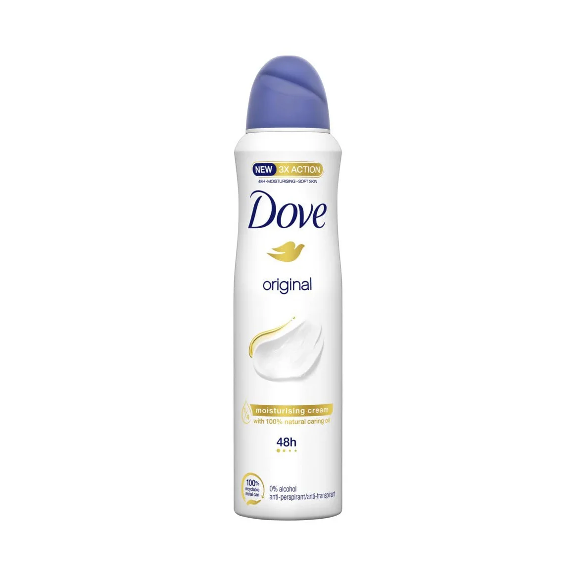 New Design High Efficiency Long Lasting Body Dov-e Deodorant Spray Men and Dov-e Women Deodorant & Antiperspirant