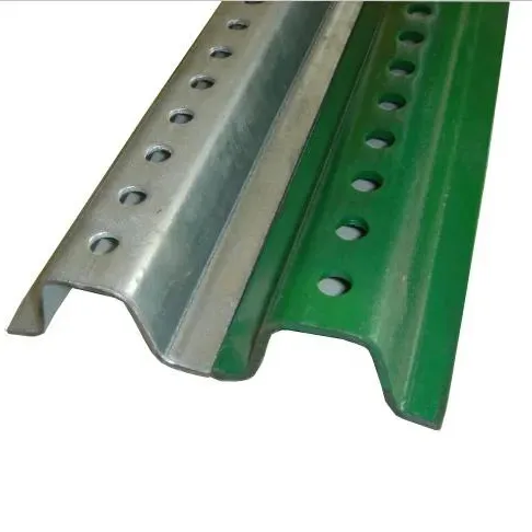 Hot Sale Hot Dip Galvanized U Channel Sign Post Fence Post Waterproof Galvanized Powder Coated Steel Post Street Square Traffic