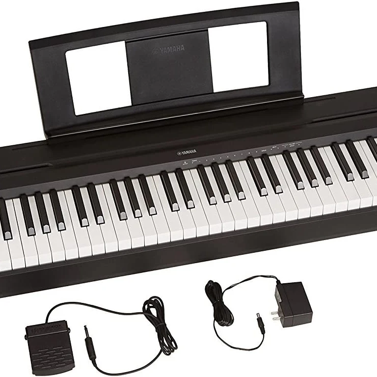 Super Discounted Price YAMAHAS P71 88-Key Weighted Action Digital Piano with Sustain Pedal and Power Supply