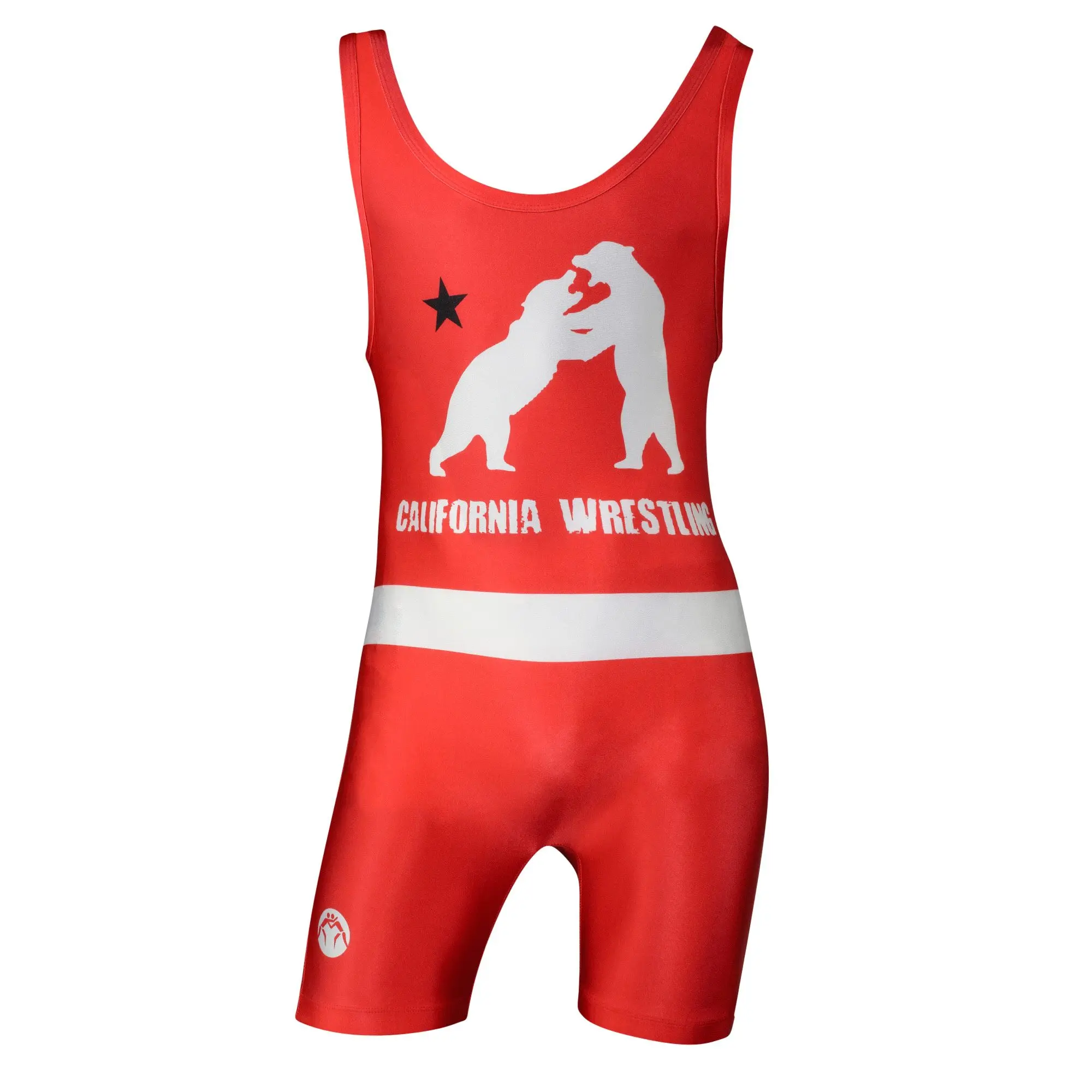 New Arrival Custom Logo Sublimation Gym Wear Weightlifting Adult Youth Singlet Suit Wrestling Singlet