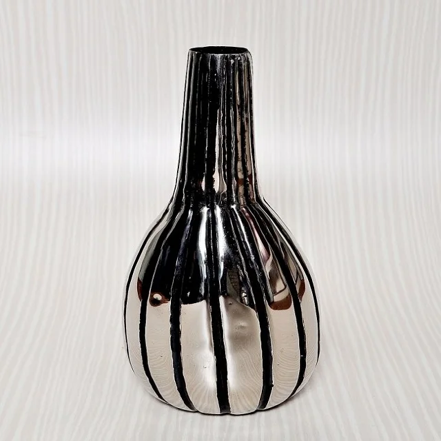 Attractive Look Gold Plated Metal Flower Vase Luxury Indoor Decors Stainless Gold Metal Large Flower Pot