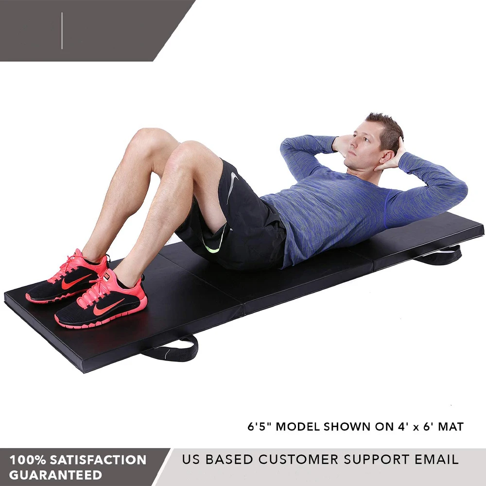 High Custom Gymnastics Yoga Exercise Mat 10mm Leather Folding Panel Fitness Multicolor Waterproof-Wholesale Yoga Gym Fitness Mat