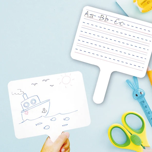 Small double sides school writing whiteboard