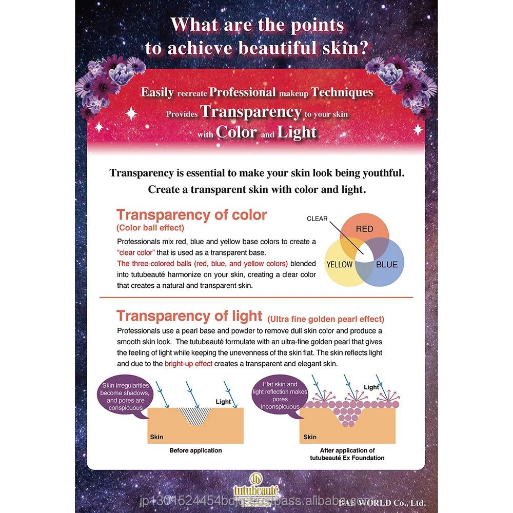 A Miracle Foundation match to your skin color highly functional foundation SPF50+PA++++