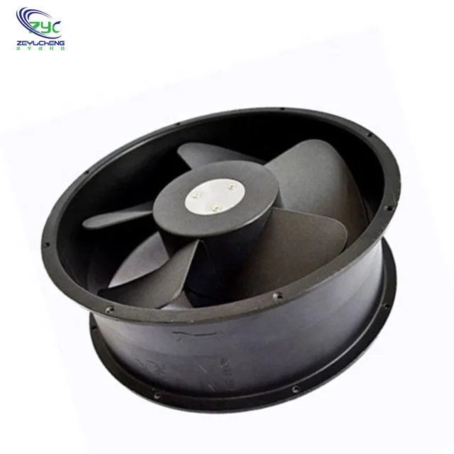 high quality AC 25489 110V 380V ball bearing cooling fan with wire for big machine