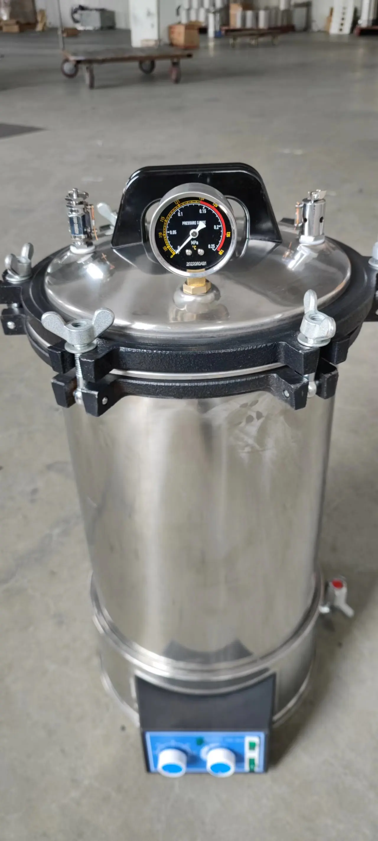 Autoclave 24 Liter Food Instruments Accessories Jar glass steam Generator for sterilizer