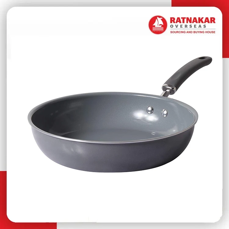 Mini Fry Pan Professional Design Induction Base Hard Anodized Cooking Non Stick Pan With Lid For Sale At Lowest Price