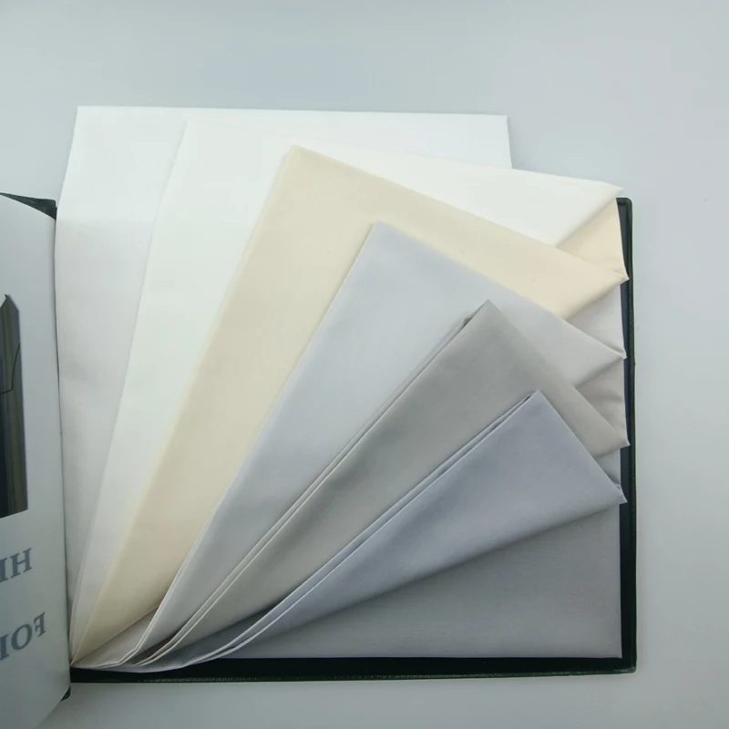 100% polyester spun and filament mixed robe  fabric Arabian thobe fabric Muslim and shirt fabric