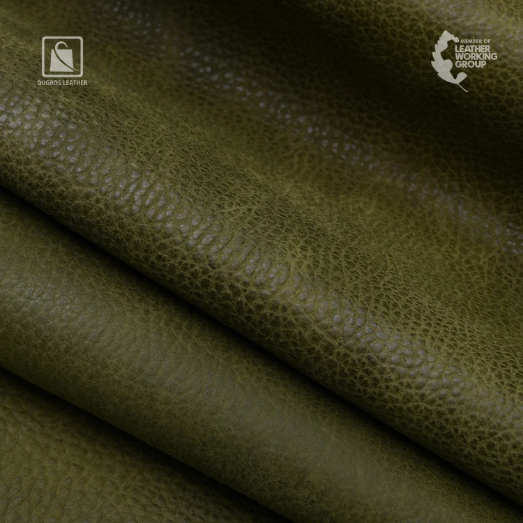 High Premium and Classic Look Smooth and Natural Full Grain Sustainable Vegetable Tanned Genuine Leather from India