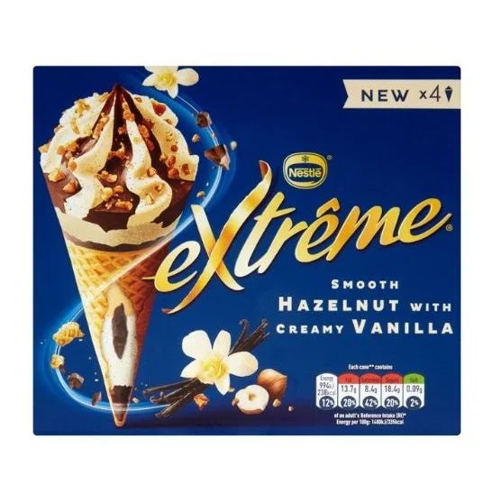 Прямой поставщик мороженого Nestle Extreme по
