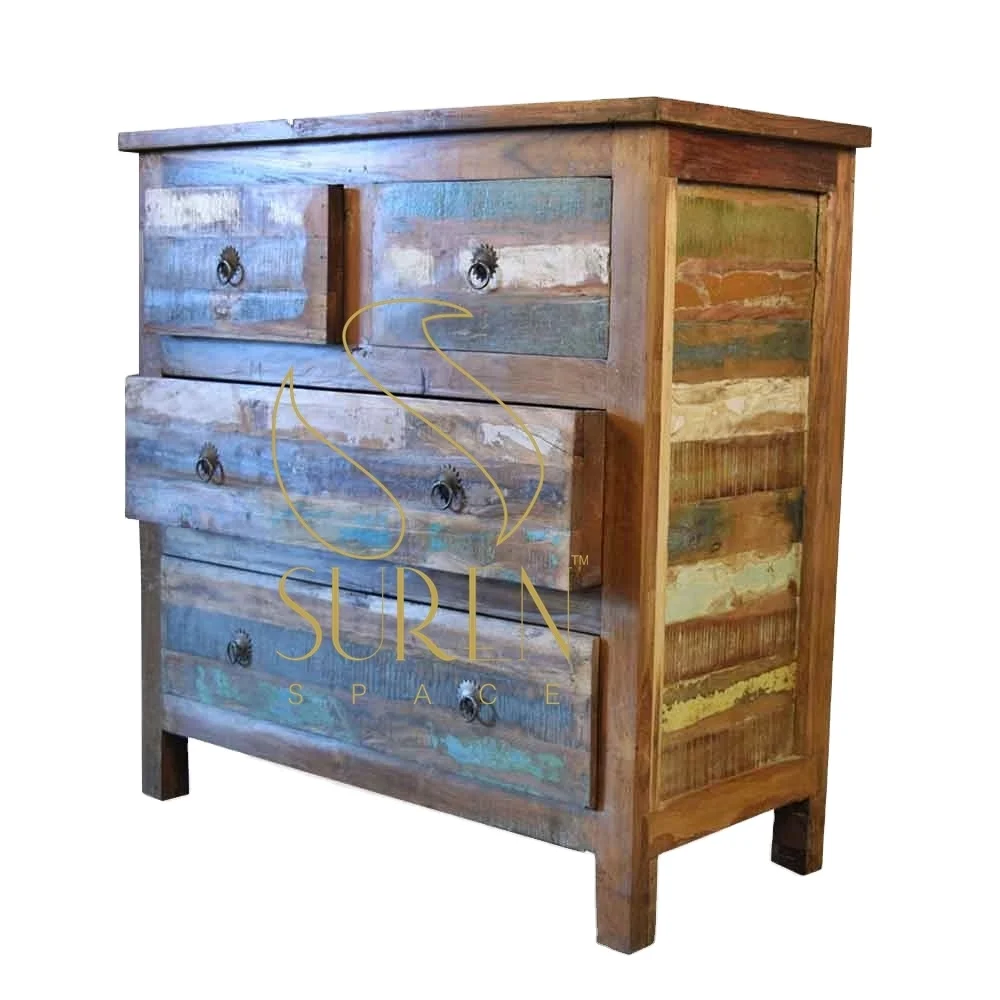 Привлекательный дизайн ручной работы индийская деревянная мебель ручной работы ящик для шкафа из Индии