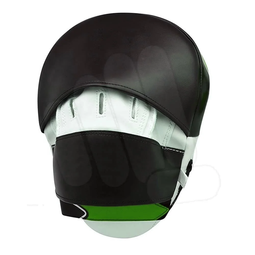 Professional Manufacture Custom New Design Boxing Martial Arts Thai Kick Pad Kit Black  Karate Training Mitt Focus Punch Pads