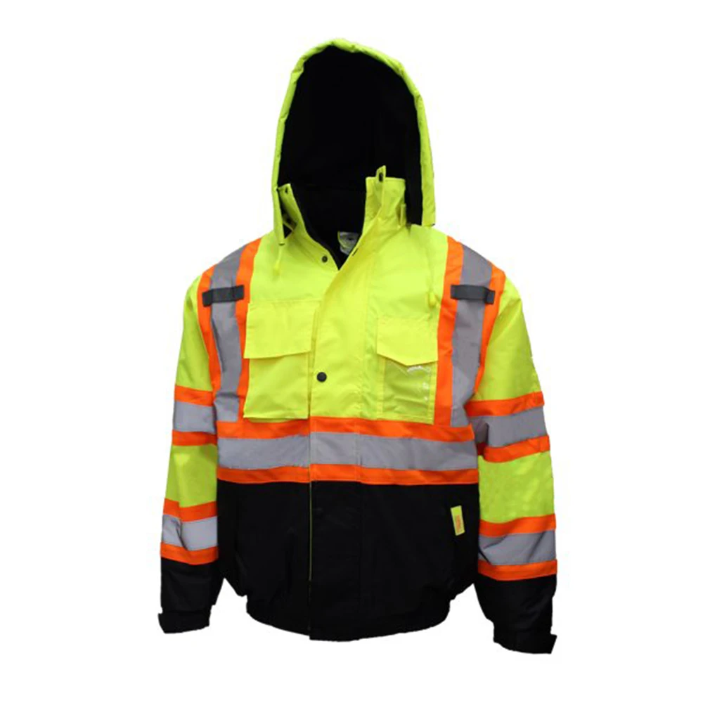 Оптовая цена Hi Vis куртки рабочая одежда светоотражающая лента легкая прочная куртка