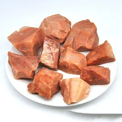 Wholesale 100% Natural Orange Aventurine Tumbled Stone Raw Rough Gemstone Mineral Reiki Healing Crystal Home Aquarium Decoration