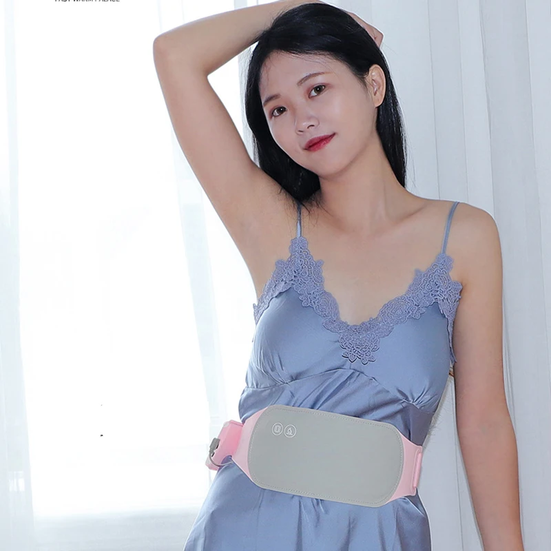 Period Pain Relief Menstrual Heating Belt Women menstrual heating pad massager Cordless Heating Band