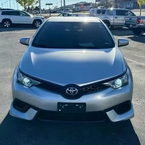 2018 Toyota Corolla iM Base седан RWD Автомобильная Трансмиссия 8л бензиновый газовый кожаный свет Темный внедорожник Hilux пикап Land Cruiser R15