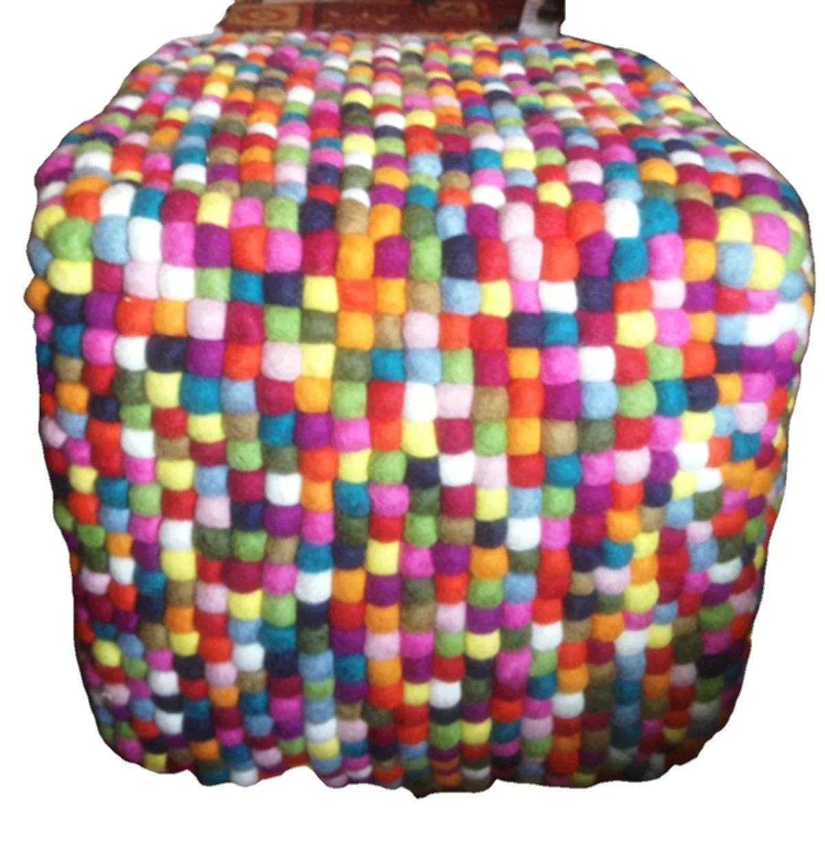 Felt Ottoman/Handmade Felt Ottoman