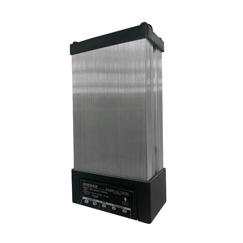 60-500W LED Power Supply Rainproof Power Transformer Adapter