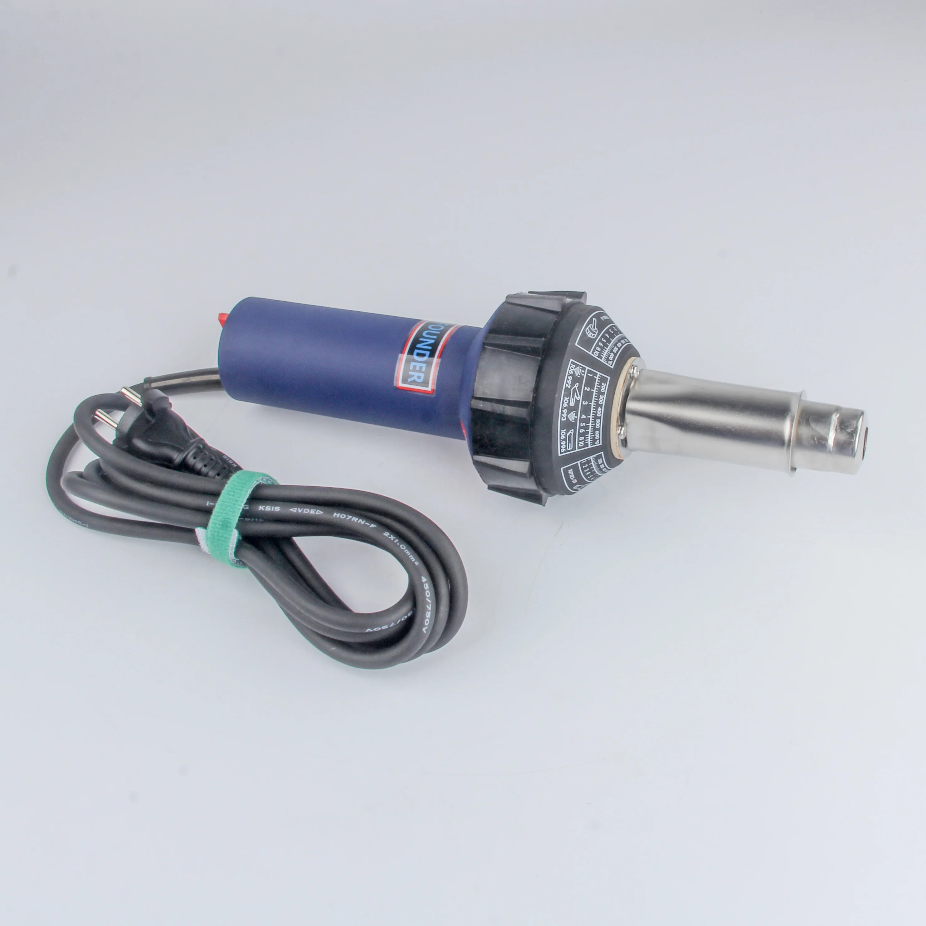 Heatfounder Portable 1600w Hot Air Welding Gun Plastic Poly Seal Welding Heat Gun For Banner