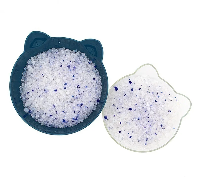 Wholesale High Quality Silica Gel Cat Litter None Dust Agglomeration Crystal Silica Cat Litter