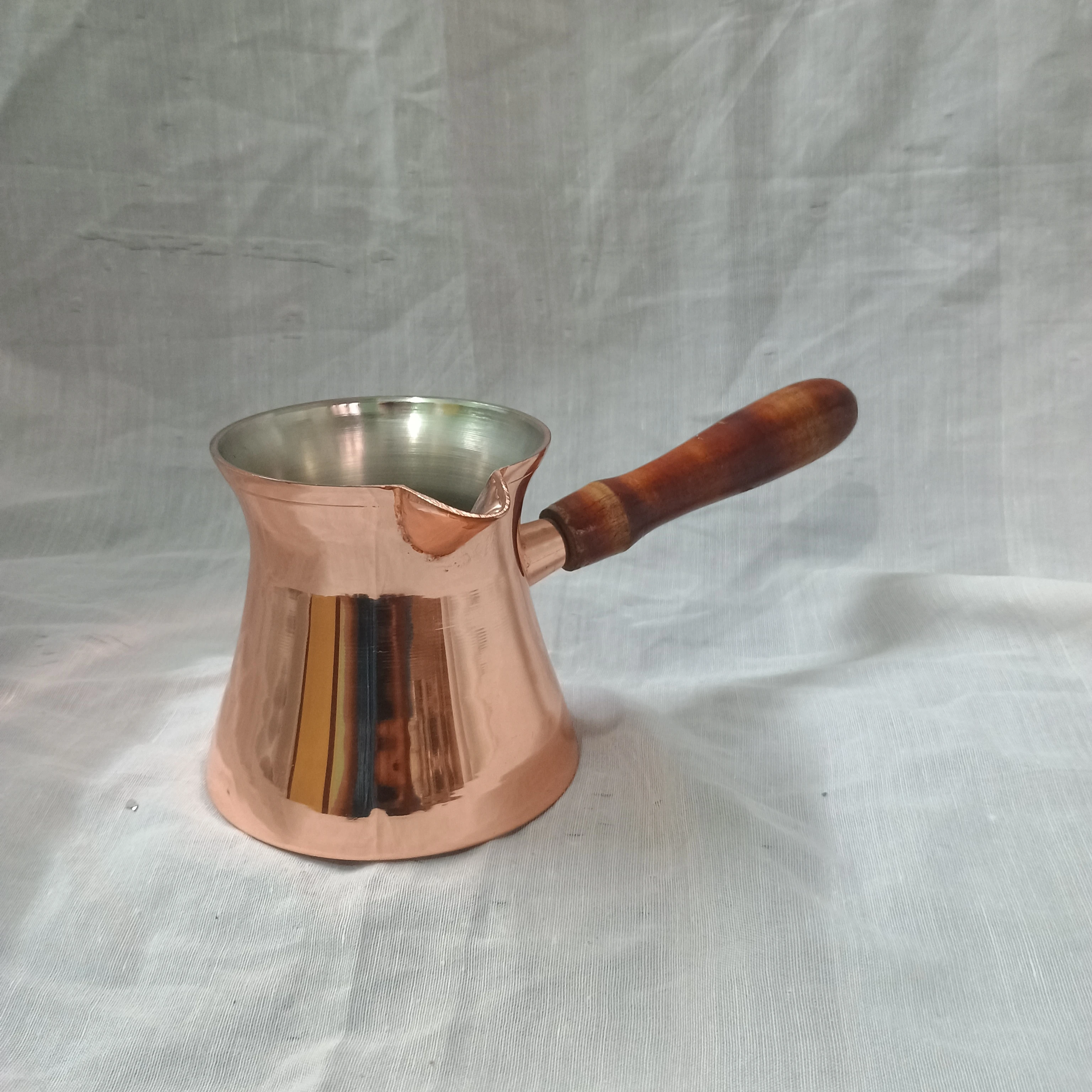 Premium Quality High Demanded Orignal Brass Turkish Design Coffee Maker Teapot Milk pot For Sale
