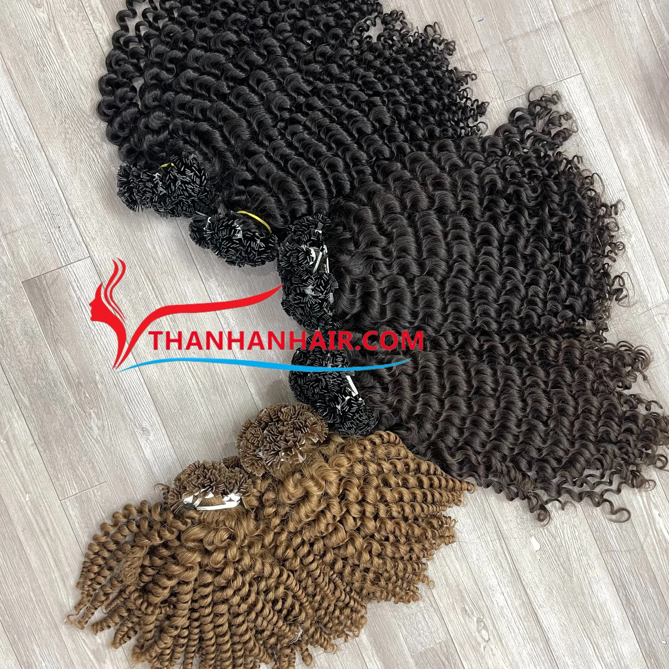 Hot Product 100% Raw Vietnamese Hair Extensions with Flat Tip Customizable Color High Quality Hair Available at Wholesale Price