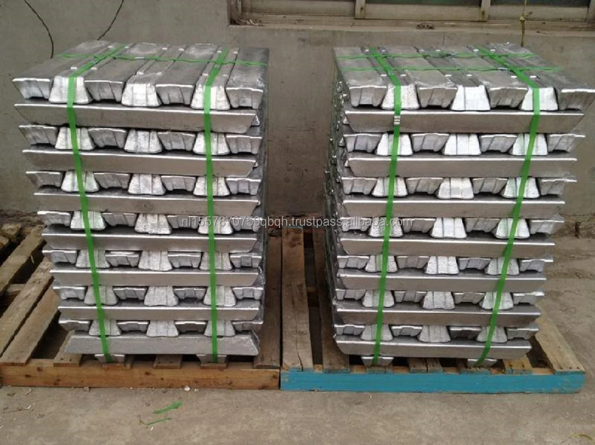 Factory Direct Cheap High Quality Aluminum Alloy Ingot 99.7% ADC12 Pure Alloy Metal Aluminum Ingot