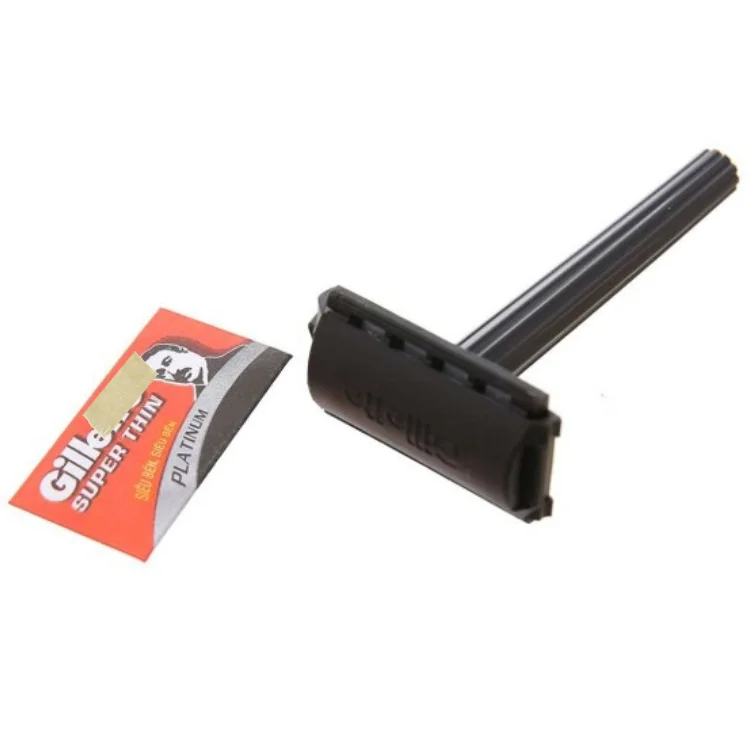 Wholesale Gilleette Super Thin Platinum Razor - 6 pcs/pack, 24 pack/case High quality a more comfortable shave