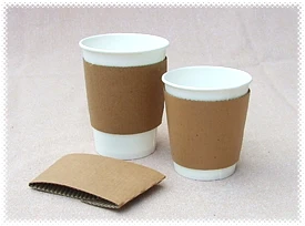 Vietnam Manufacturing Custom Paper cup with sleeves disposable