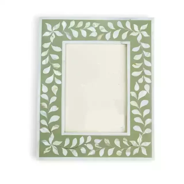 Bone Inlay Photo Frame Fancy Design Photo Frame for Home Decor Wall and Living Room Photo Picture Frames for Hot Sale Product