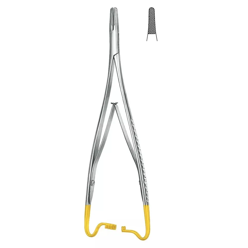 Dental Surgical TC Mathieu Needle Holders Forceps Tungsten Carbide Tip Stainless Steel Best Surgical Instruments