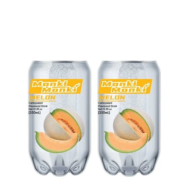Hot Selling Private Label Monki Monki 350ml Can Clear OEM Packing Packaging With Malaysia Halal Certification Carbonated Drinks