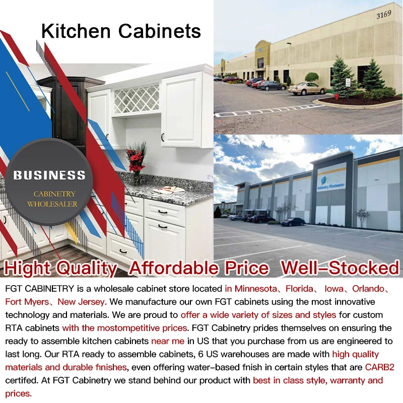 Hight Quality -Affordable Price Well-stocked White Shaker Kitchen Cabinet RTA- Quick Ship  Affordable Kitchen Cabinet