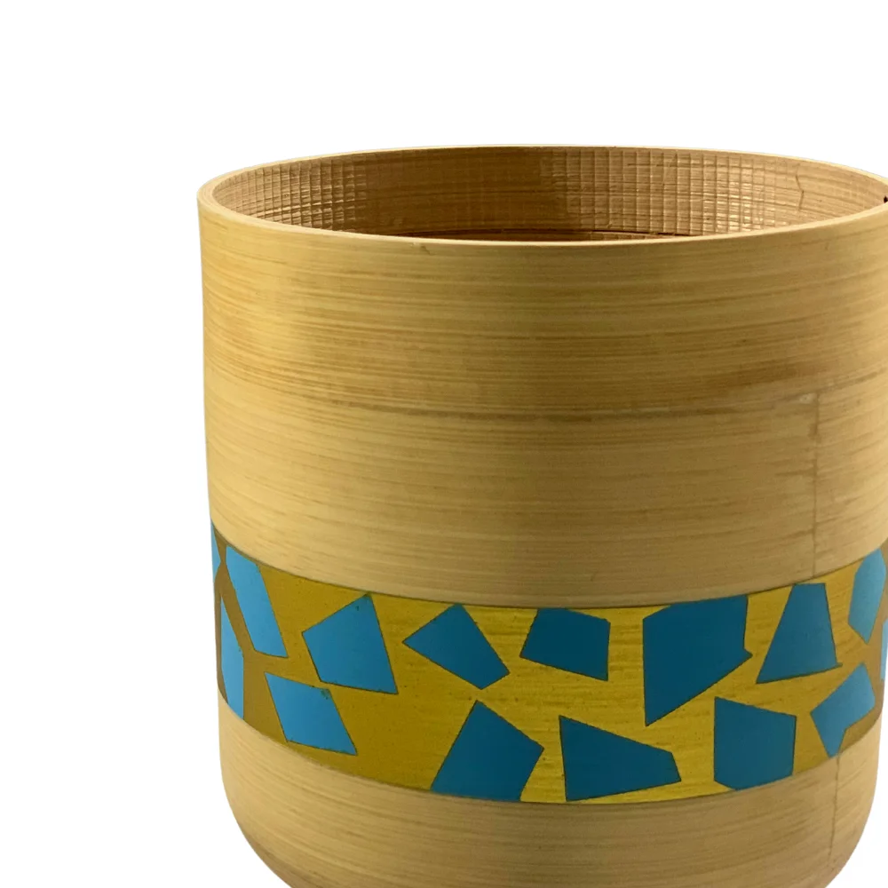 High Quality Traditional Handicrafts Flower Natural Bamboo Plant Medium Sheet Size Rustic Style Garden Supplies Bamboo Plant