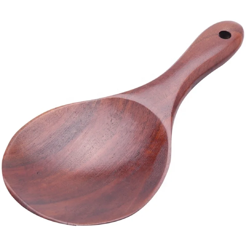 Manufacturers Provide Daily Dining Kitchen Drinking Utensils Rice Spoon Wood Item Wholesale Utensils Spatula Natural Kitchen