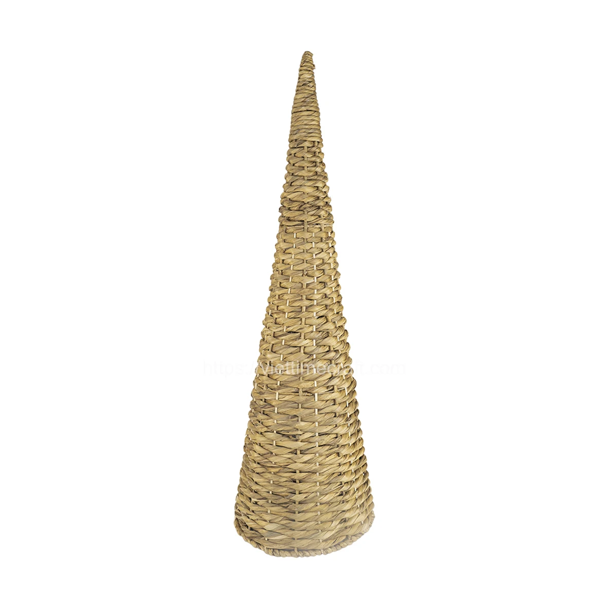 Eco Friendly Naturally Water Hyacinth Christmas Tree Holiday Decoration Hanging Xmas Tree Wholesale