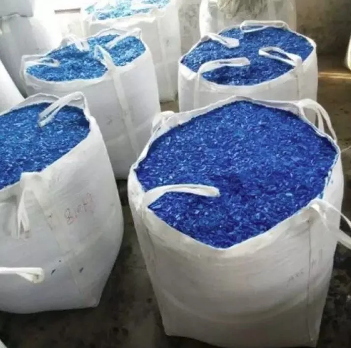 Low Price Recycled HDPE Blue Drum Plastic Scraps and Blue HDPE Scraps Worldwide Shipping