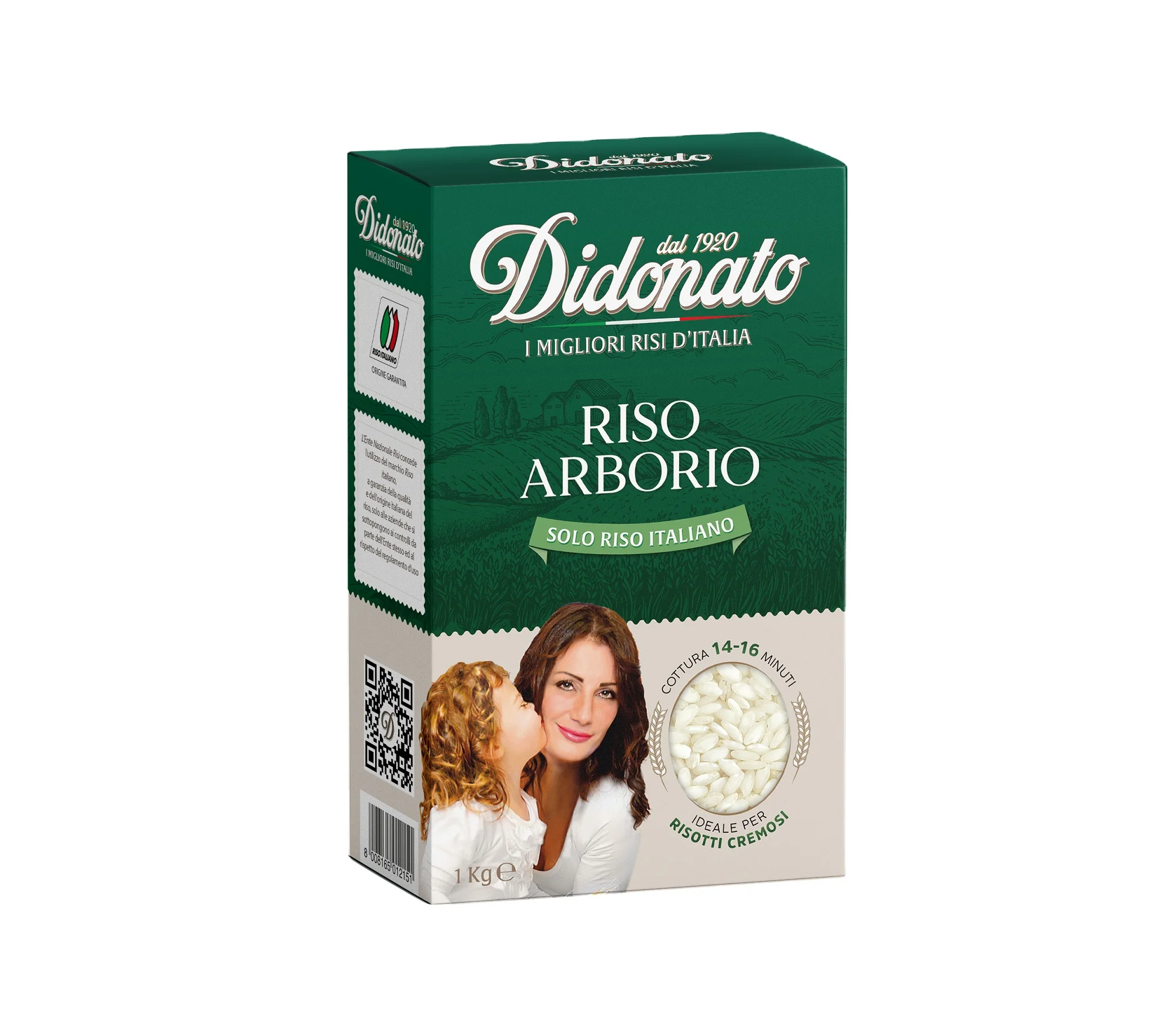 Top Italian Quality Vacuum Packed 500 g Arborio Rice Didonato For Export