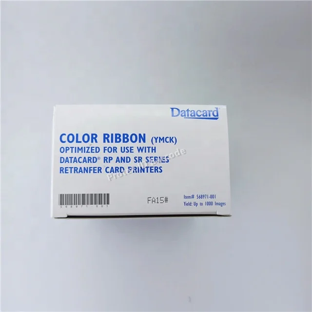 Datacard 568971-001YMCK Ribbon Used For Datacard SR200 SR300 RP90 Retransfer Card Printers