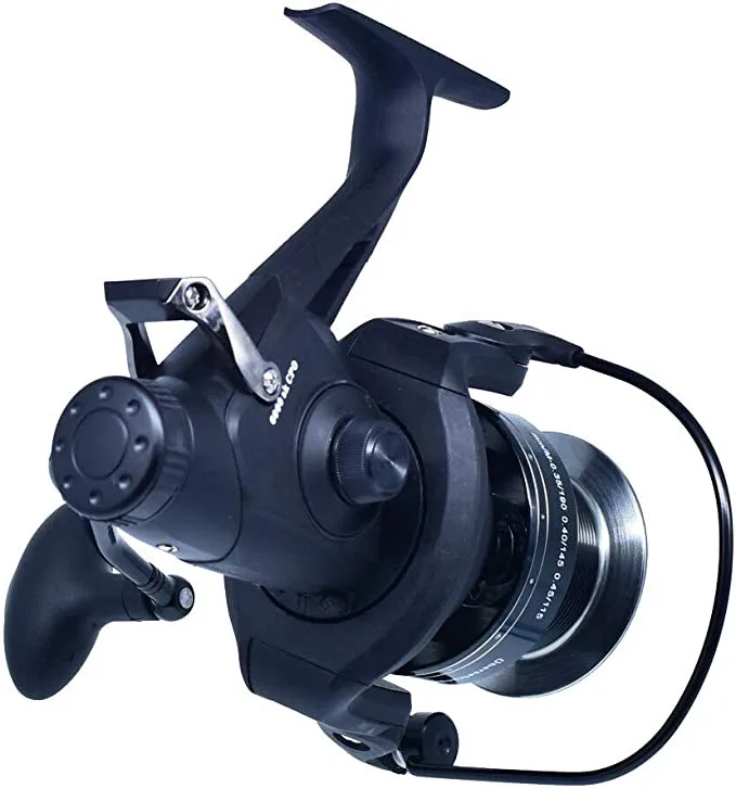 6000-SK Carp Fishing Reel with 5+1 Ball Bearings, Freewheel Drag, and Graphite Spare Spool for Smooth Operation