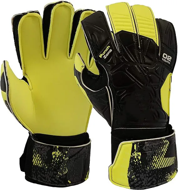 Goalkeeper Gloves High-Performance Customised Soccer Gloves with Finger Spines Premium Finger and Hand Protection by expanza