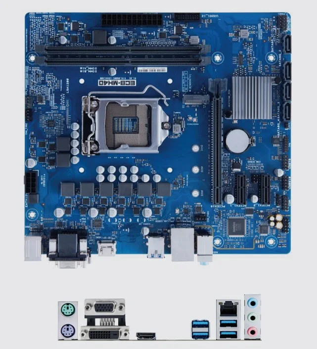 Lenovo IPC-830 ECB-MH40 Motherboard  Intel LGA1200 H410 Chipset i9/ i7/ i5/ i3/Pentium/Celeron 2 DDR4 DIMM up to 64GB LGA1200