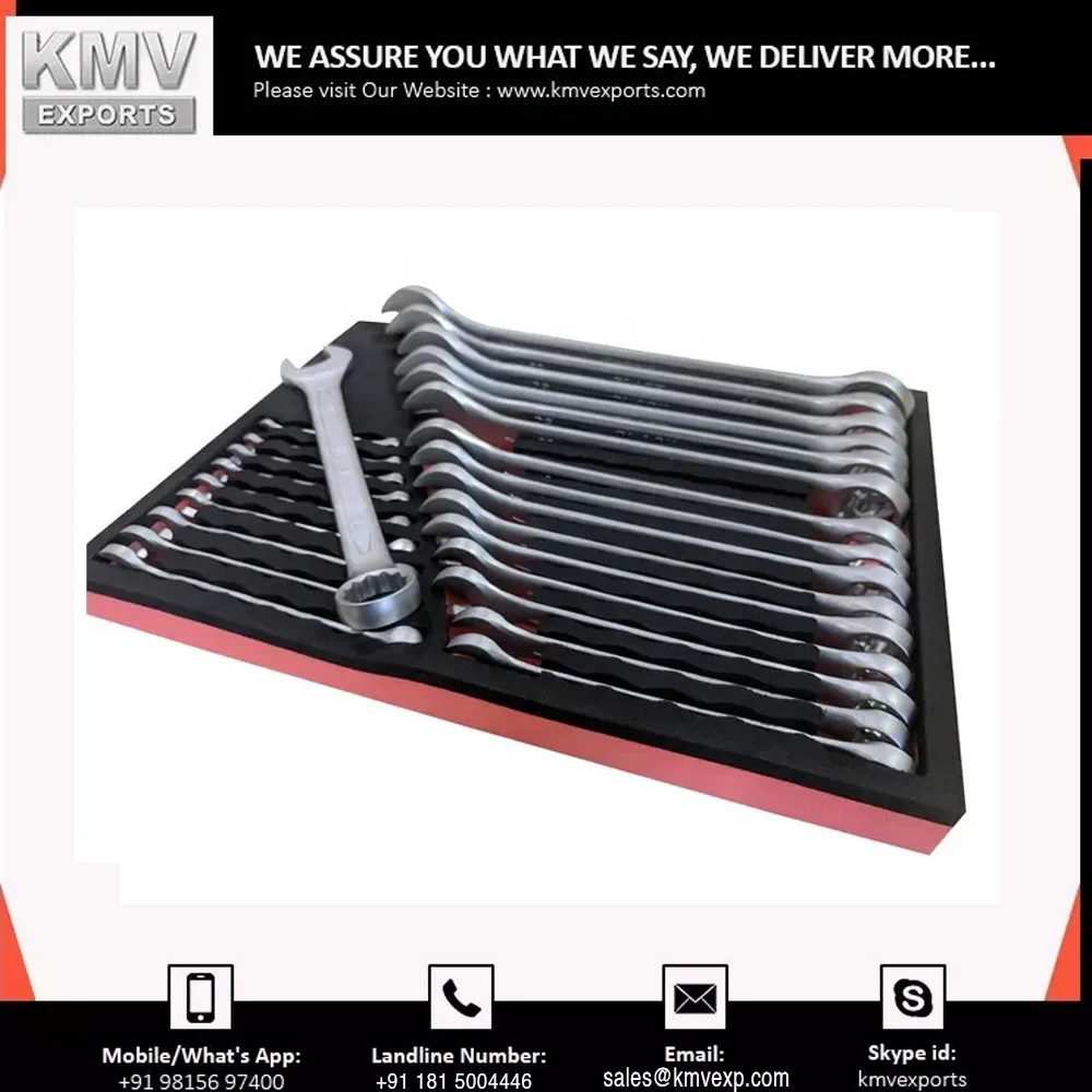 High Quality Custom Packaging Combination Wrench Spanner Hand Tool Set At Best Price