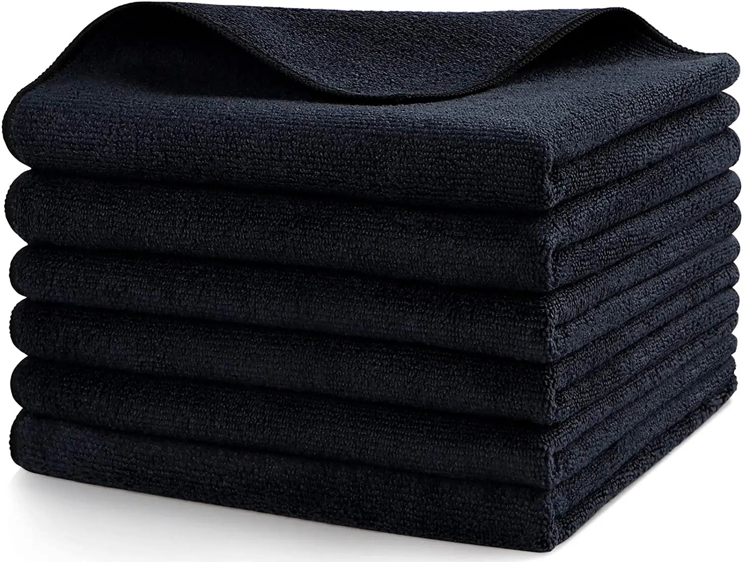 Black & Gray Car Wash  Towels Professional Microfiber Drying Towels Microfiber Wholesale Direct Microfiber Manufacturer